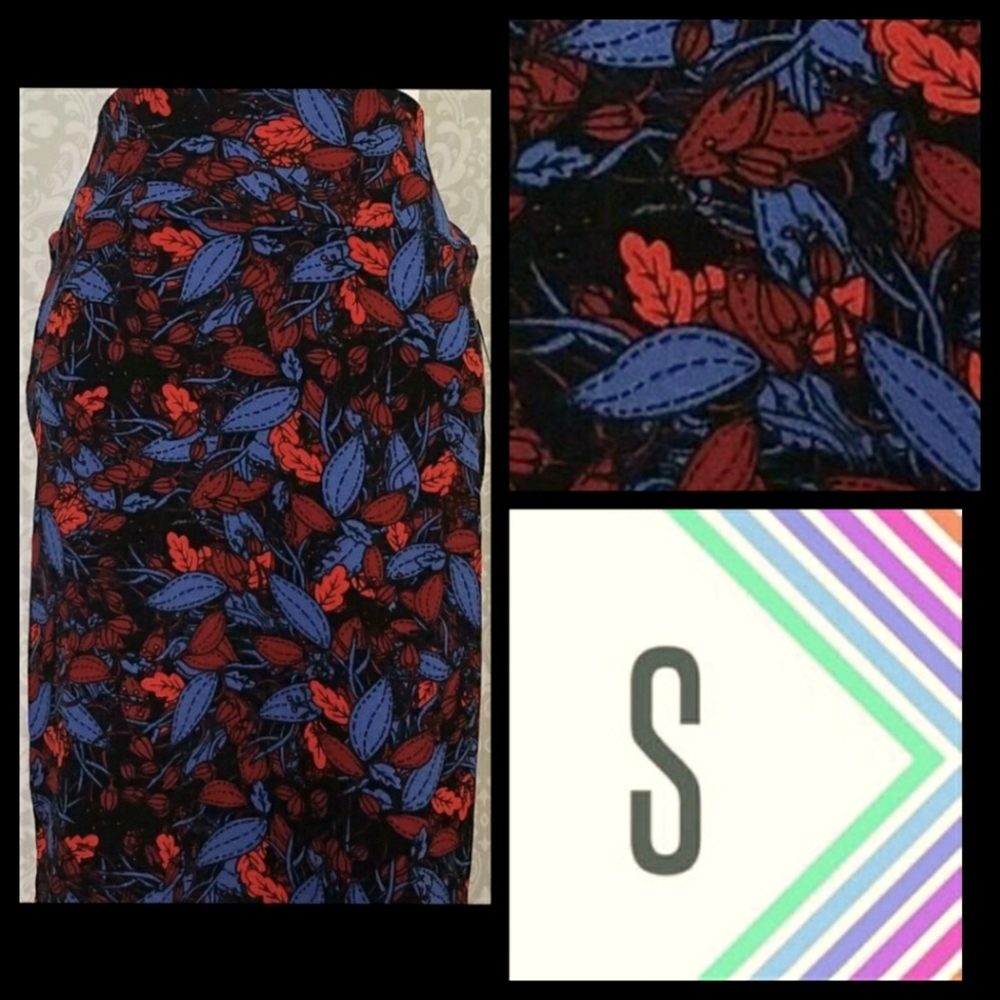 LulaRoe Cassie Pencil Skirt/Scarf/Top